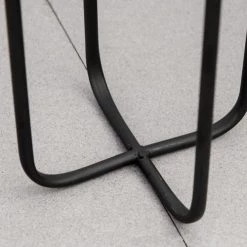 Outsunny Pots, Cache-pots Et Jardinières D'extérieur Supports De Pots De Fleurs Design Lot De 3 - Métal époxy Noir Doré -Parasols Soldes Magasin supports de pots de fleurs design lot de 3 metal epoxy noir dore 4