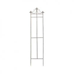 La Grande Prairie Pots, Cache-pots Et Jardinières D'extérieur Treillage En Fer Fleur De Lys 28 X 128 Cm