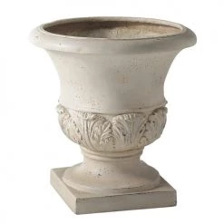 Maisons Du Monde Pots, Cache-pots Et Jardinières D'extérieur Vase En Résine H 46 Cm
