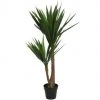 Kaemingk Plantes D'intérieur Et Fleurs D'intérieur Yucca Artificiel En Pot Plastique - Ø 75 X 122 Cm -Parasols Soldes Magasin yucca artificiel en pot plastique oe 75 x 122 cm