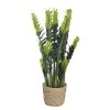 Maisons Du Monde Plantes D'extérieur Artificielles Zamioculcas Artificiel Et Pot En Fibre Végétale 9x20 -Parasols Soldes Magasin zamioculcas artificiel et pot en fibre vegetale 9x20 1000 14 4 215336 1